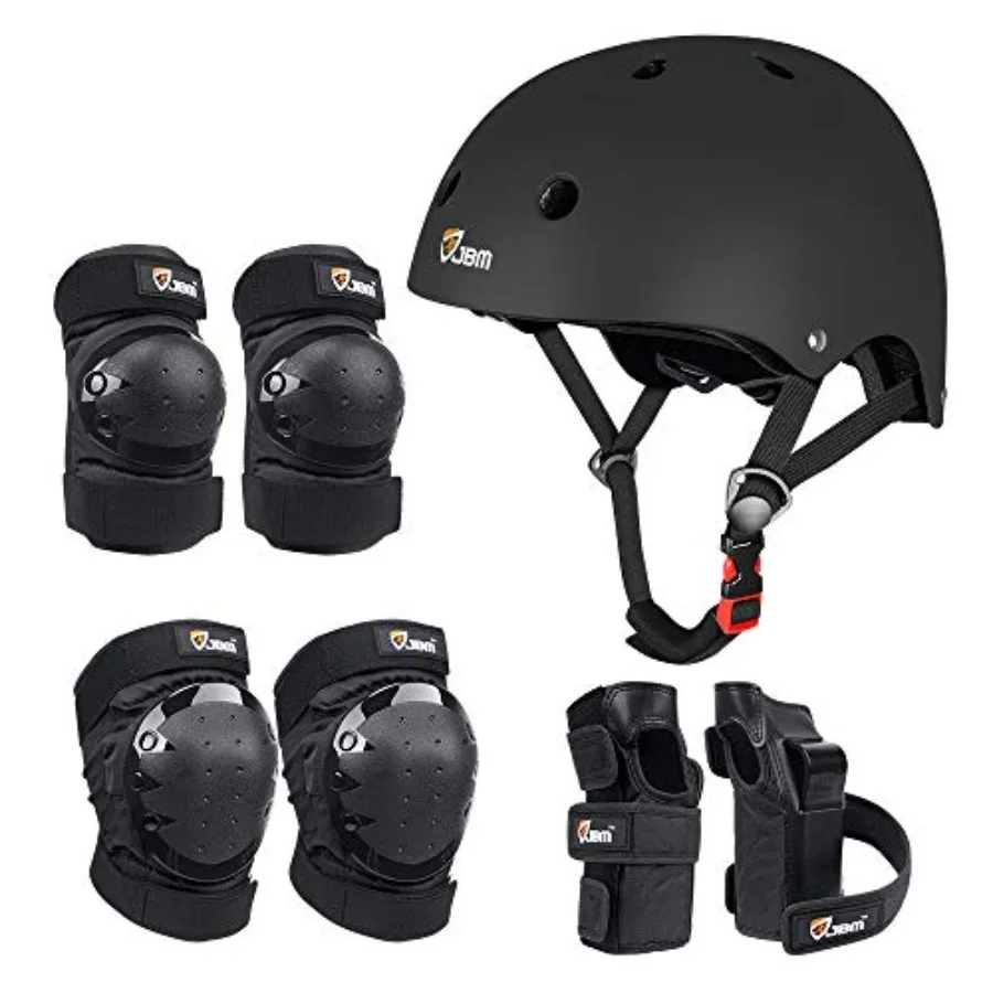 Adult Kid Skating Protective Gear Set for Beginner to Advanced Skateboard Helmet Knee and Elbow Pads with Wrist Guards for Inli
Adult Kid Skating Protective Gear Set for Beginner to Advanced Skateboard Helmet Knee and Elbow Pads with Wrist Guards for Inli