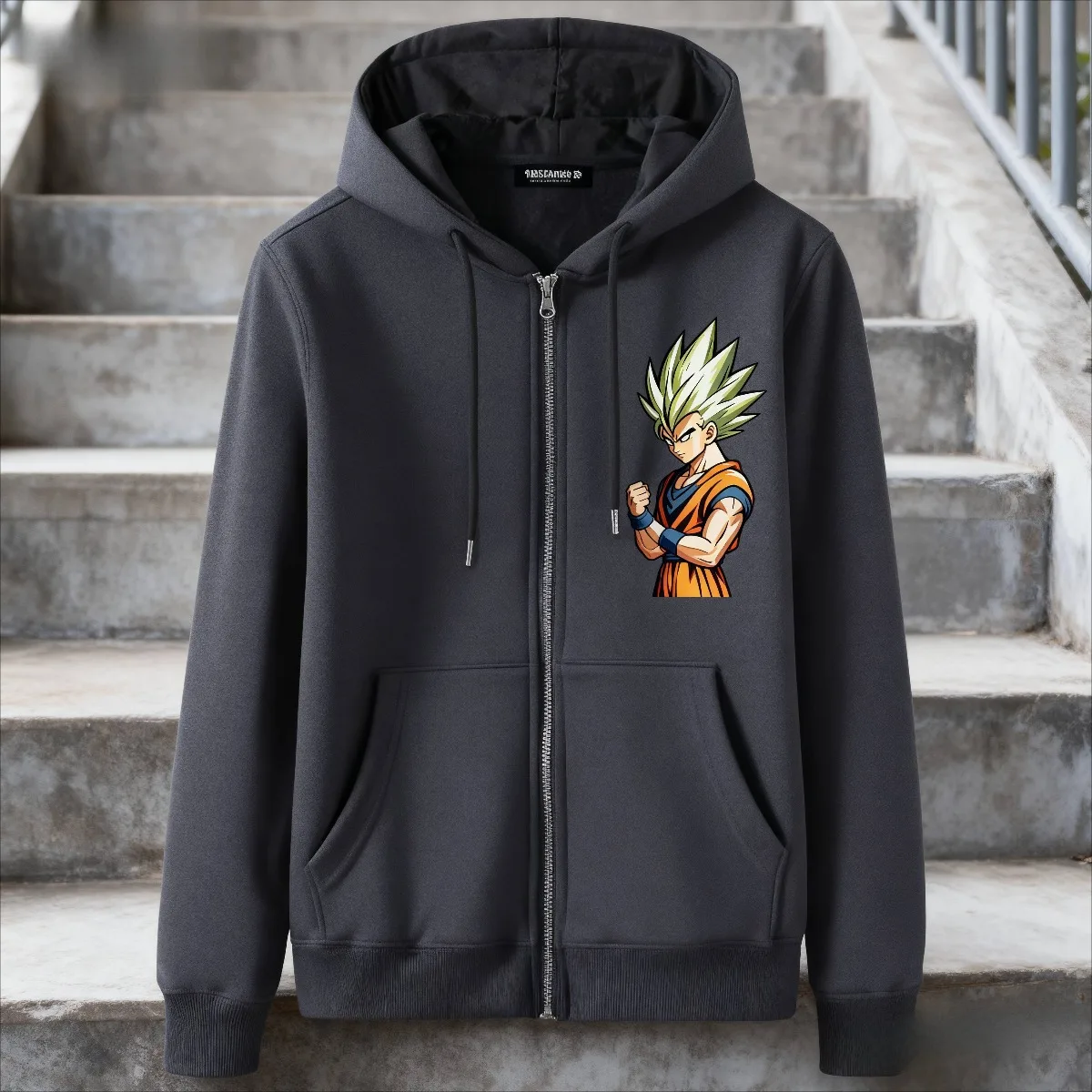 Dragon Ball High Quality Bandai Cotton Zip Hoodie for Men Anime Graphic Print Pullover Comfortable Streetwear with Front Pocket
Dragon Ball High Quality Bandai Cotton Zip Hoodie for Men Anime Graphic Print Pullover Comfortable Streetwear with Front Pocket