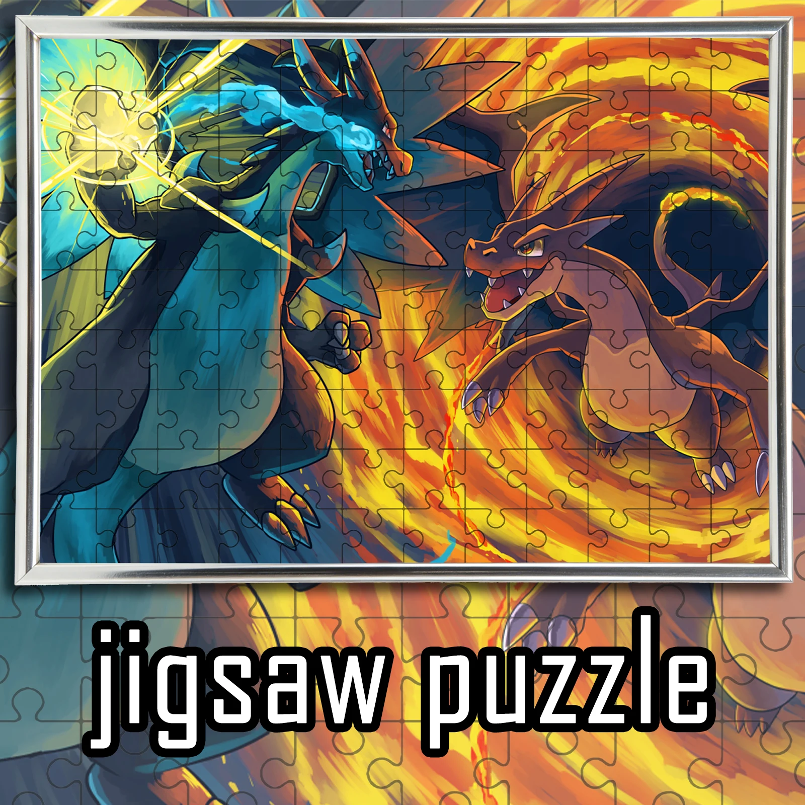 Mega Charizard X vs Charizard Epic Dragon Battle Anime Wooden Jigsaw Puzzle 108/200/300/500/1000pcs Color Box
Mega Charizard X vs Charizard Epic Dragon Battle Anime Wooden Jigsaw Puzzle 108/200/300/500/1000pcs Color Box