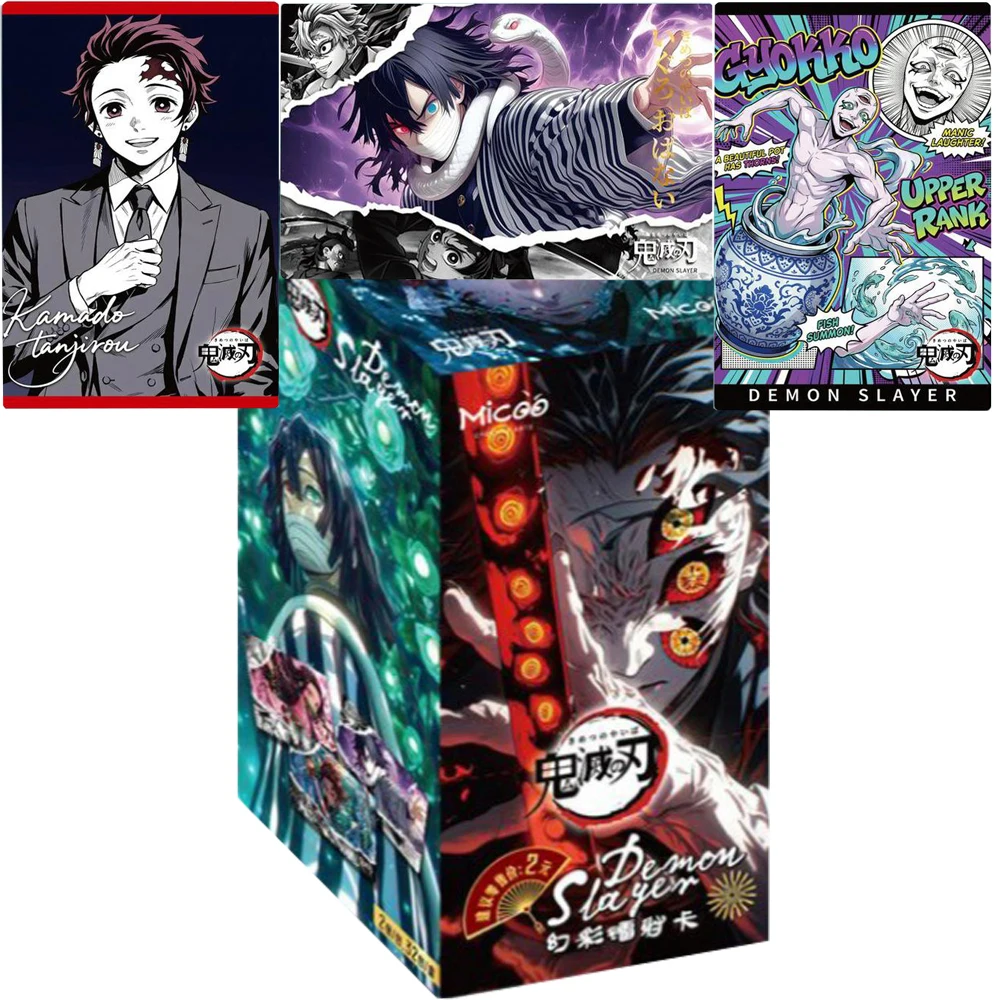 Classic High Score Japanese Anime Demon Slayer Collection Cards Fans' Favorite Character HD Print Colorful Laser Card Toys Gifts
Classic High Score Japanese Anime Demon Slayer Collection Cards Fans' Favorite Character HD Print Colorful Laser Card Toys Gifts
