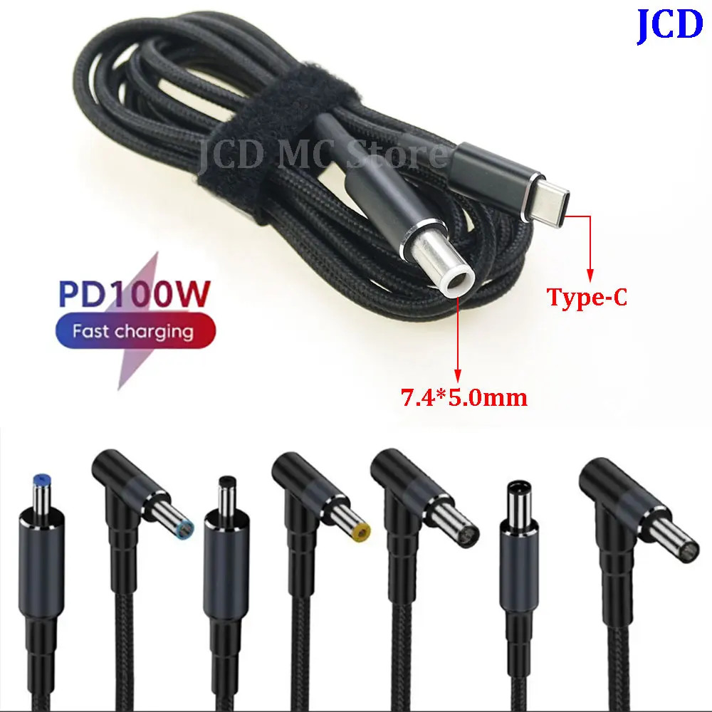 1Pcs USB Type C to DC Cable PD 100W Laptop Power Supply Cord 18V-20V Converter Line Fast Charging Wire for HP/Dell/Lenovo/Asus
1Pcs USB Type C to DC Cable PD 100W Laptop Power Supply Cord 18V-20V Converter Line Fast Charging Wire for HP/Dell/Lenovo/Asus