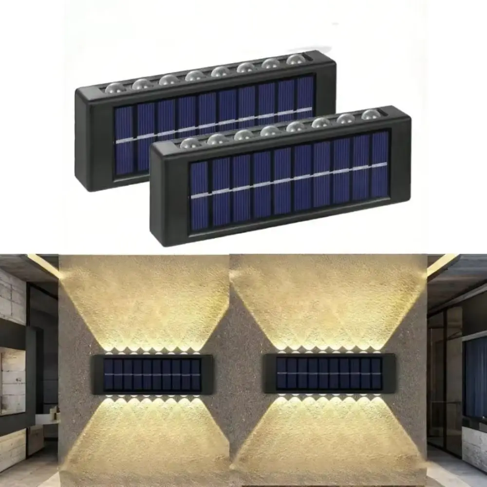 Exterior 16LEDs Solar Wall Lamp Streetlights Warm Light Outdoor Lighting Energy Saving Solar Light LED Solar Light Garden
Exterior 16LEDs Solar Wall Lamp Streetlights Warm Light Outdoor Lighting Energy Saving Solar Light LED Solar Light Garden