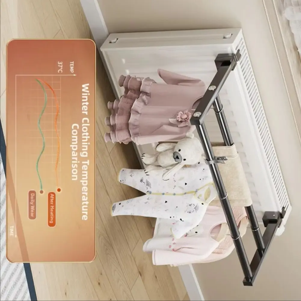 Telescopic Radiator Towel Rack Radiator Drying Rack Special Rack 90° Folding Heating Hook Drying Rack Storage Rack
Telescopic Radiator Towel Rack Radiator Drying Rack Special Rack 90° Folding Heating Hook Drying Rack Storage Rack