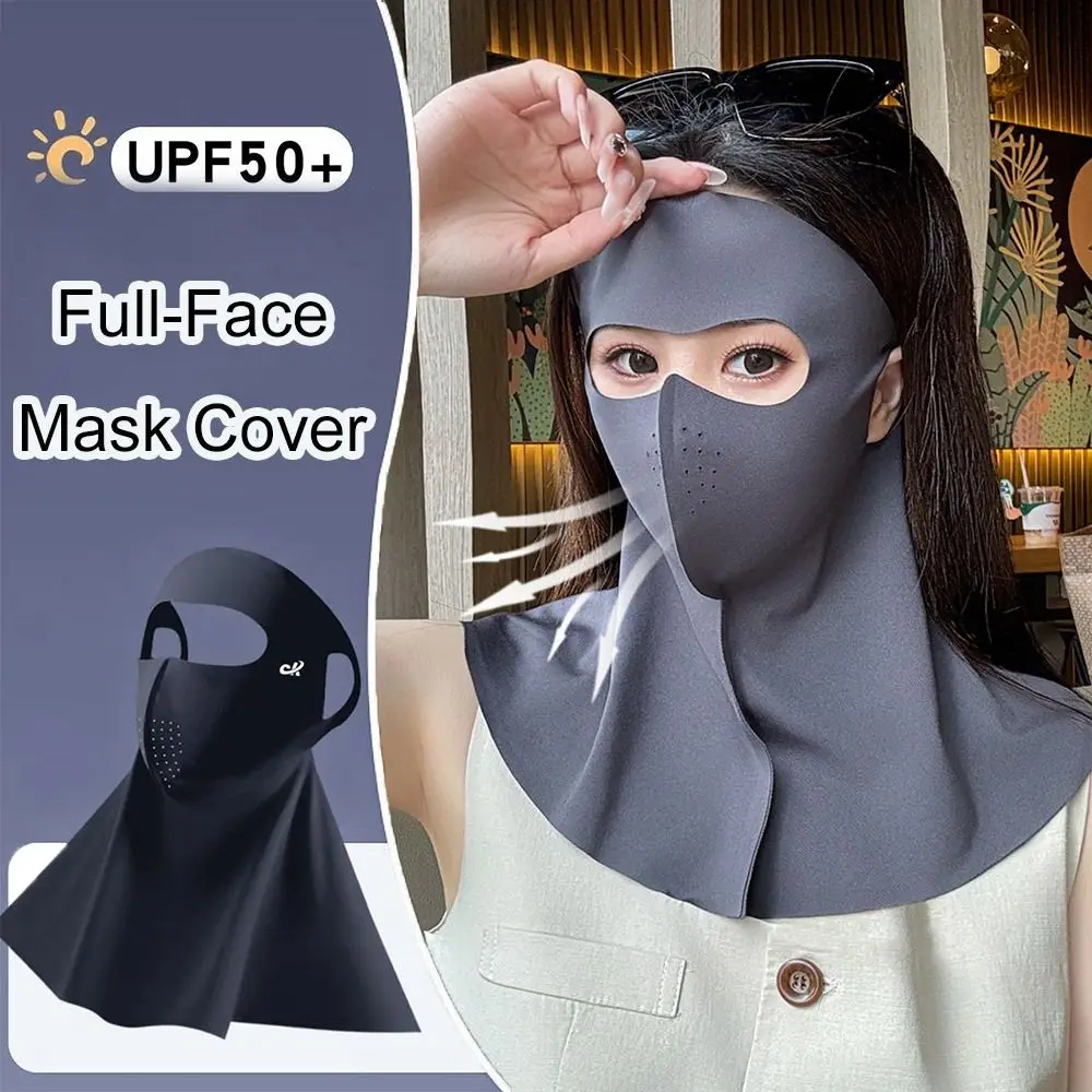 Fashion Summer Full-Face Mask Cover UPF 50+ Sun Protection Ice Silk Face Veil Outdoor Cycling Neck Wrap Cover for Men Women
Fashion Summer Full-Face Mask Cover UPF 50+ Sun Protection Ice Silk Face Veil Outdoor Cycling Neck Wrap Cover for Men Women