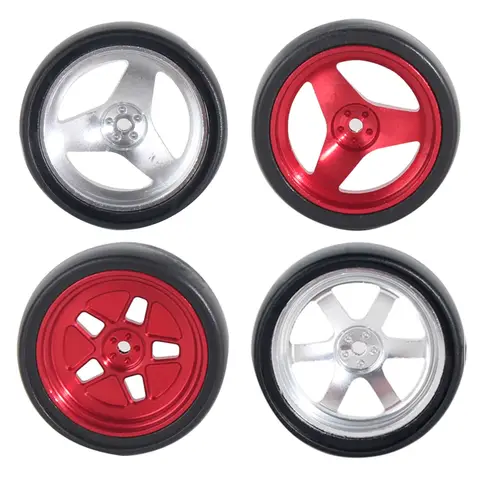 1:18 LDRC AE86 A86 LD1801 LD1802 LD1803 LD1804 A01 A02 Metal 32mm RC Hard Drift Tire Wheel Hard Tyre 1/18 RC Car Upgrade Parts