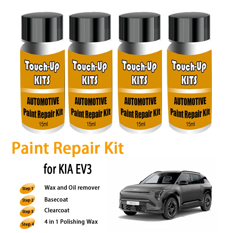 Car Paint Repair Kit for KIA EV3 Touch-Up Set Paint Scratch Remover Automotive Paint Care Accessories Black White
Car Paint Repair Kit for KIA EV3 Touch-Up Set Paint Scratch Remover Automotive Paint Care Accessories Black White