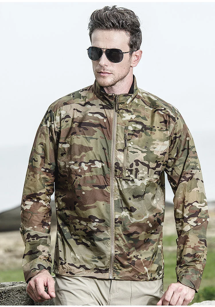Dry Summer Quick Tactical Skin Clothing Men UPF 50+ sun protection jacket Light Sports Windbreaker Thin Army Military
Dry Summer Quick Tactical Skin Clothing Men UPF 50+ sun protection jacket Light Sports Windbreaker Thin Army Military
