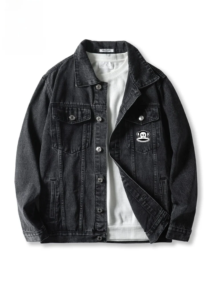 Monkey Workwear Jaet Men's Denim Coat Spring Autumn New Sle Casual Cool Brand Loose Fit Long Sve Cotton Pol...
Monkey Workwear Jaet Men's Denim Coat Spring Autumn New Sle Casual Cool Brand Loose Fit Long Sve Cotton Pol...