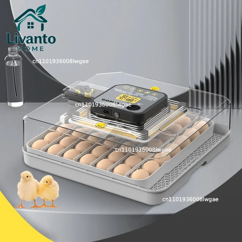 48pcs Egg Automatic Incubator Digital Poultry Hatching Machine for Home Smart Chicken Egg Incubator Farm Breeding Equipment
48pcs Egg Automatic Incubator Digital Poultry Hatching Machine for Home Smart Chicken Egg Incubator Farm Breeding Equipment