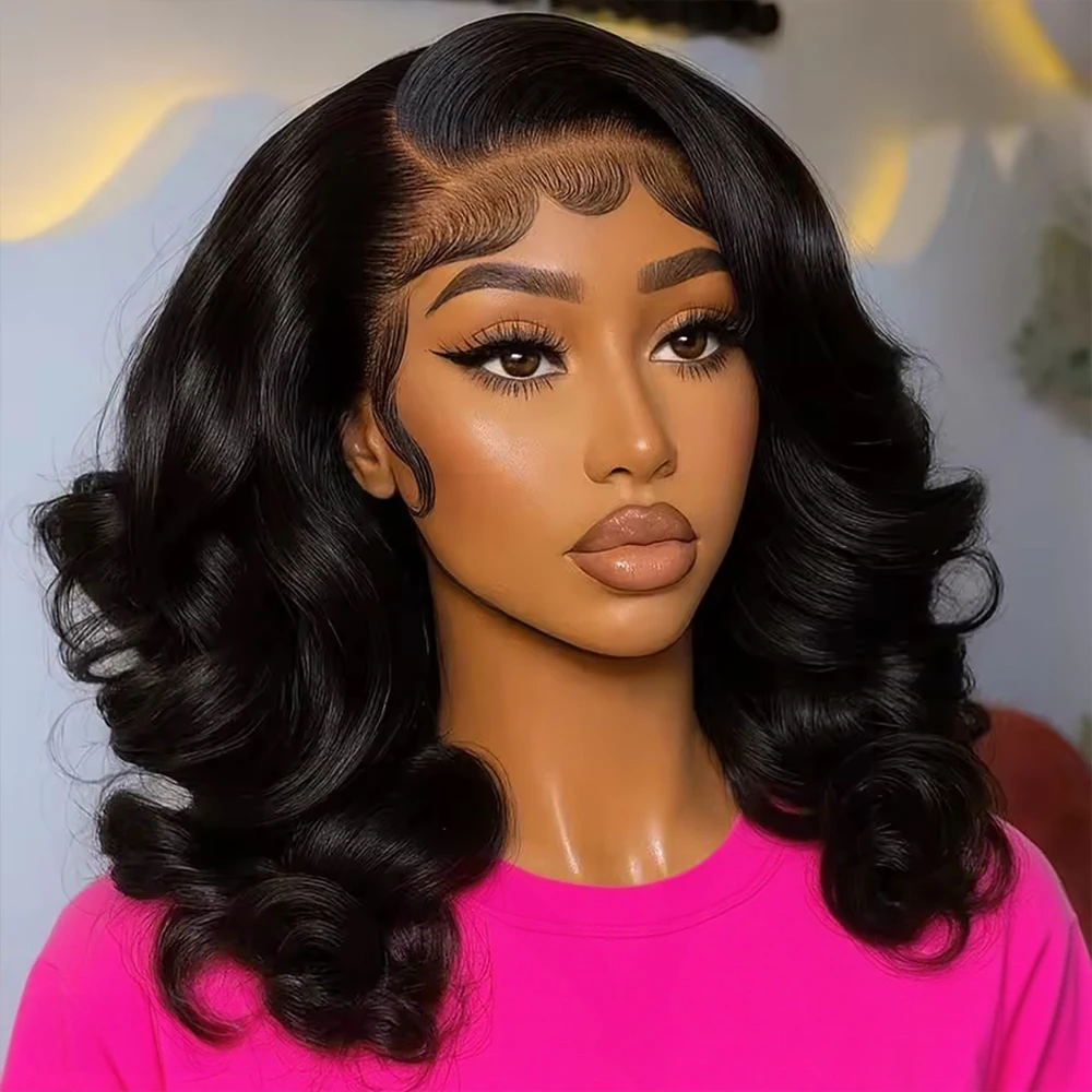 7x5 Glueless Body Wave Bob Wig Brazilian Human Hair Wear and Go Short Bob Pre Plucked 13x6 HD Lace Front Wig For Black Women 250 Density 13x4 Lace Frontal Transparent Loose Wave Wig
7x5 Glueless Body Wave Bob Wig Brazilian Human Hair Wear and Go Short Bob Pre Plucked 13x6 HD Lace Front Wig For Black Women 250 Density 13x4 Lace Frontal Transparent Loose Wave Wig