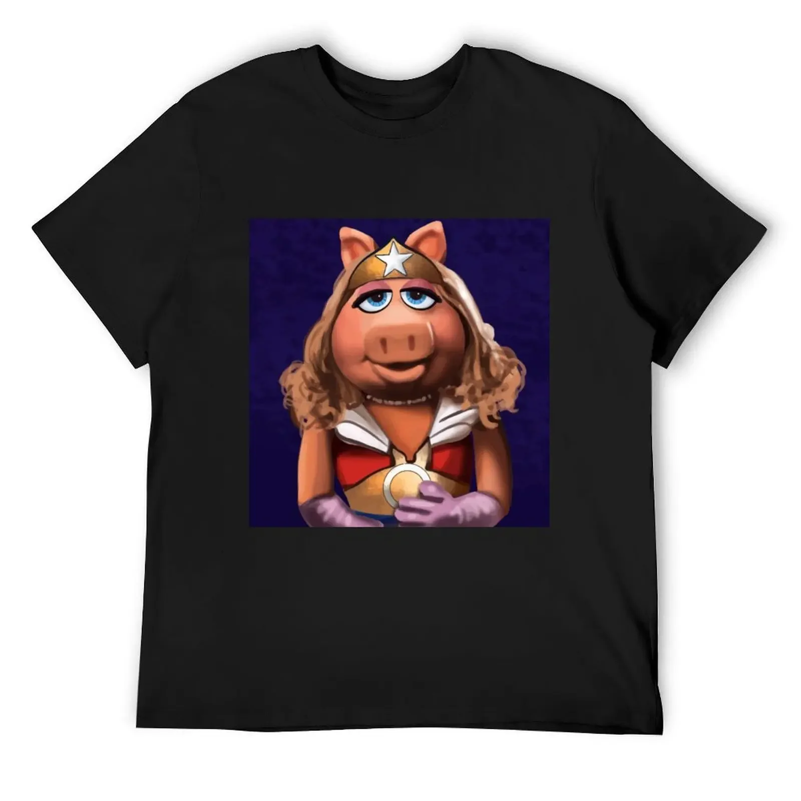 Miss Piggy Wonder Muppet T-Shirt new edition blanks Man t-shirt mens graphic t-shirts big and tall 
Miss Piggy Wonder Muppet T-Shirt new edition blanks Man t-shirt mens graphic t-shirts big and tall