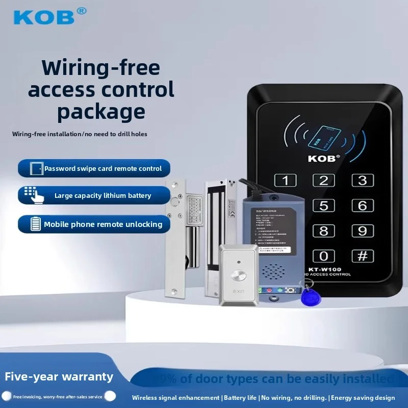 Беспроводная система контроля доступа KOB, универсальная машина, набор бескпроводной идентификационной карты и блокировки паролем
Беспроводная система контроля доступа KOB, универсальная машина, набор бескпроводной идентификационной карты и блокировки паролем