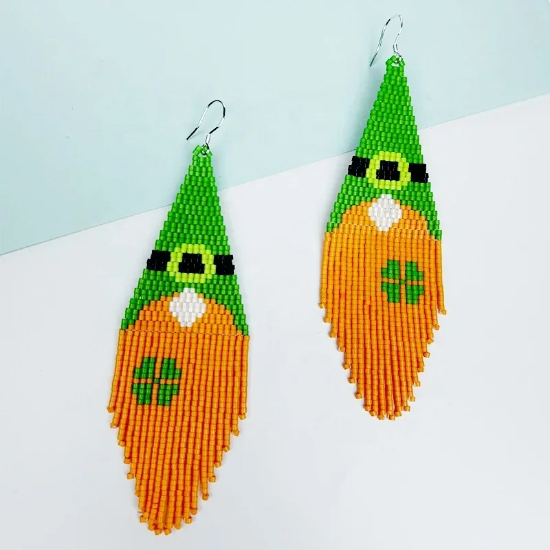 2025 Original Handmade Beaded Earrings Tassel Originality Design Leaf Hand Knitting Bohemia Earring for Women
2025 Original Handmade Beaded Earrings Tassel Originality Design Leaf Hand Knitting Bohemia Earring for Women