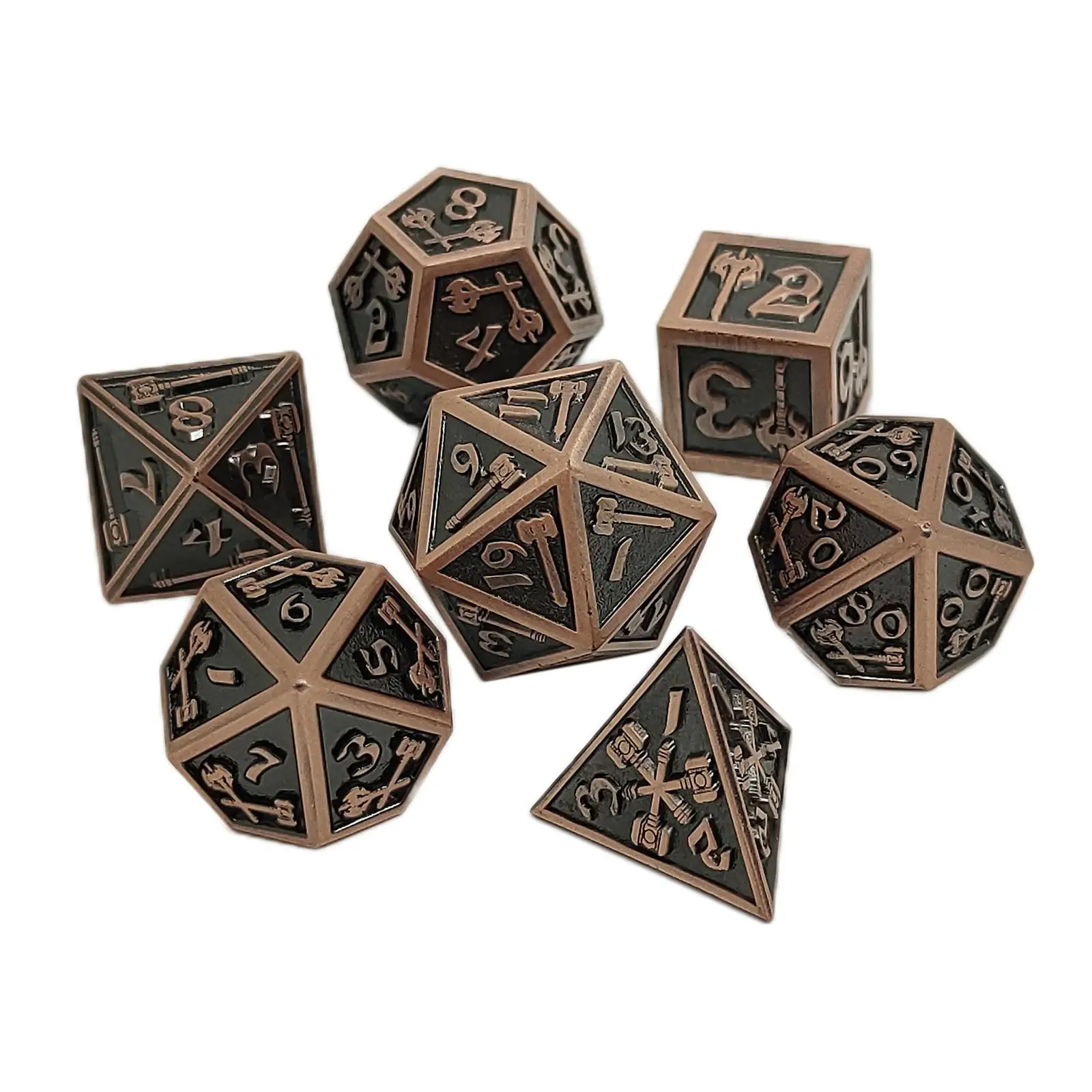 7Pcs Multi Sided Polyhedron Set for Board Game, Entertainment, kids children toy
7Pcs Multi Sided Polyhedron Set for Board Game, Entertainment, kids children toy