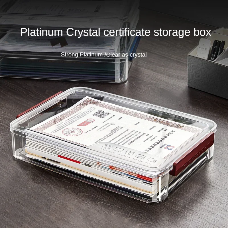 A4 Transparent Plastic Storage Box Portable Large Capacity Document Organizer Case for Stationery Jewelry Home Office
A4 Transparent Plastic Storage Box Portable Large Capacity Document Organizer Case for Stationery Jewelry Home Office