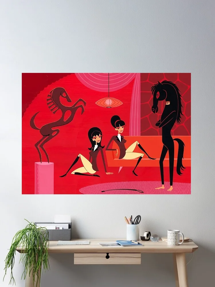 Josh Agle Shag Fine , Print Art Canvas Poster- For Living Room Decoration - Home Wall Decor Picture
Josh Agle Shag Fine , Print Art Canvas Poster- For Living Room Decoration - Home Wall Decor Picture
