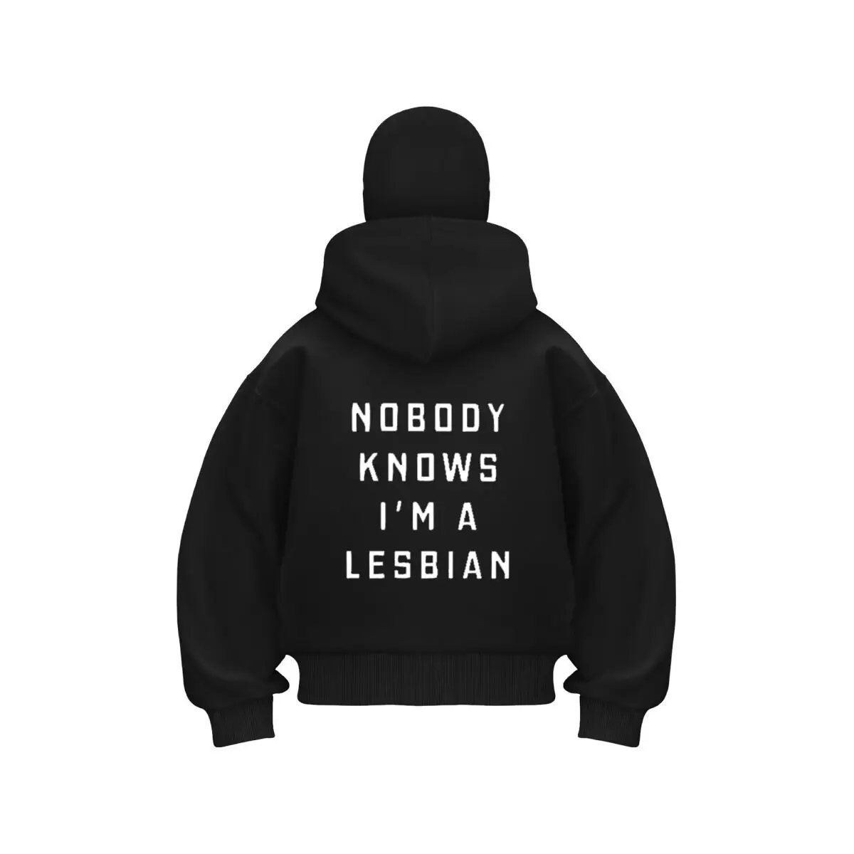 Nobody Knows I'm a Lesbian text Warm Winter Men's Balaclava Zip-Up Hoodie Outdoor Casual Wea
Nobody Knows I'm a Lesbian text Warm Winter Men's Balaclava Zip-Up Hoodie Outdoor Casual Wea