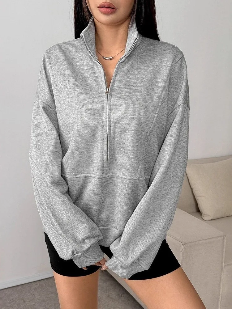 Kaiwagi Women's Long Sve Hoodie Stand Collar Thiened Comfortable Fit Casual Streetwear Spring Faion Letter Print
Kaiwagi Women's Long Sve Hoodie Stand Collar Thiened Comfortable Fit Casual Streetwear Spring Faion Letter Print