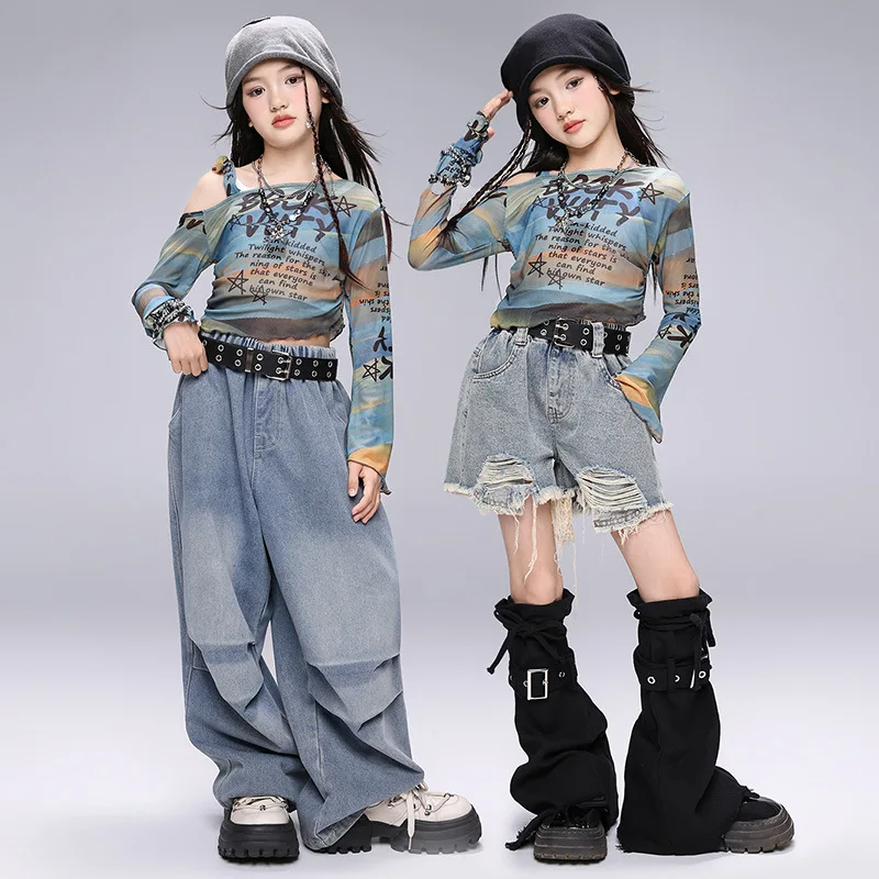 Hip Hop Girls Crop Top Plaid Street Dance Skirt Kids Ribbon Pleated Skirts Teens Jazz Cool Costumes Child Streetwear Clothes Set
Hip Hop Girls Crop Top Plaid Street Dance Skirt Kids Ribbon Pleated Skirts Teens Jazz Cool Costumes Child Streetwear Clothes Set