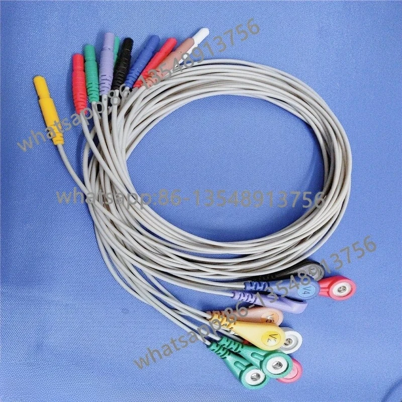 Compatible ECG TLC4000/5000/6000 10-lead wire factory direct sales
Compatible ECG TLC4000/5000/6000 10-lead wire factory direct sales