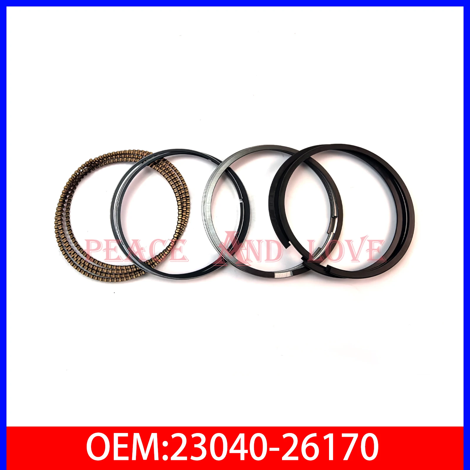 Совершенно новый 23040-26170 23040-26120,23040-26160 Комплект поршневых колец двигателя 2304026170 для 06-10 Hyundai Accent Kia Rio 1.6L
Совершенно новый 23040-26170 23040-26120,23040-26160 Комплект поршневых колец двигателя 2304026170 для 06-10 Hyundai Accent Kia Rio 1.6L