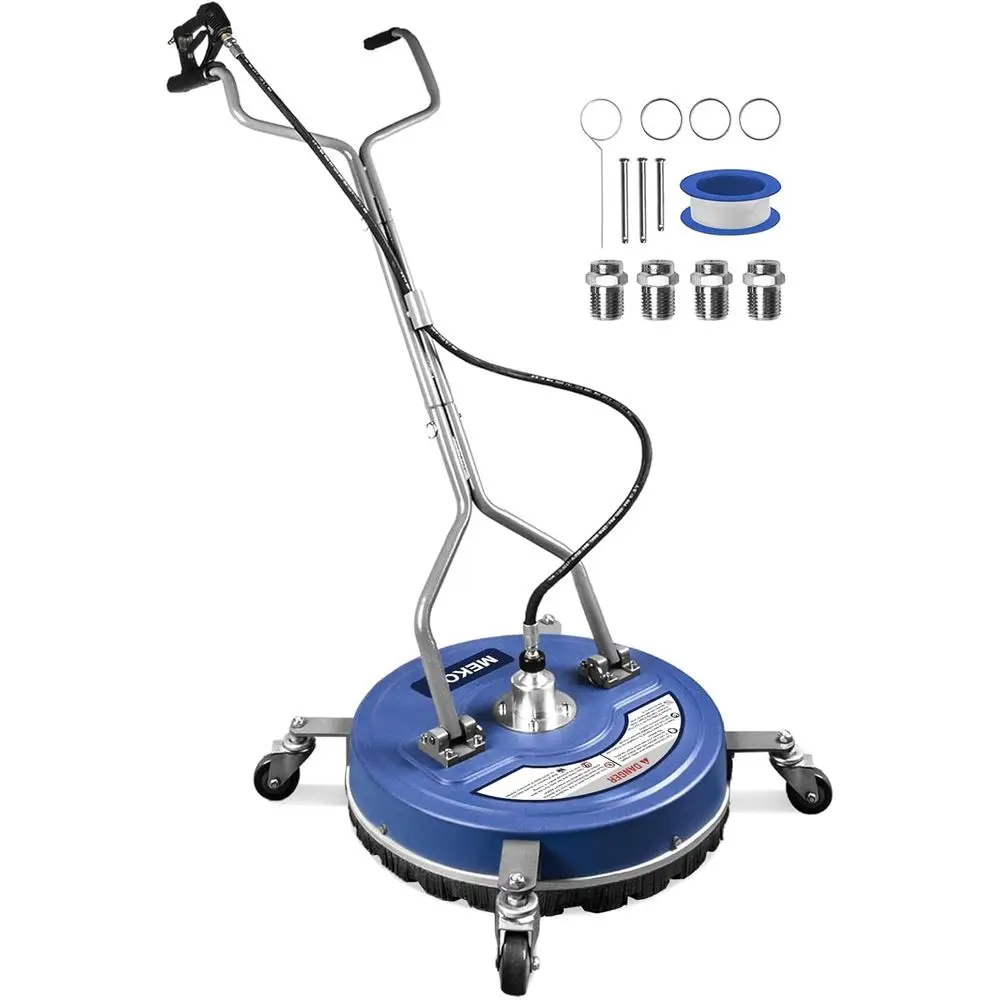 Prure Washer Surace Cleaner 20'', 4500PSI Power Washer Surace Cleaner Attachment with Wheels, Prure Washer Accory or Driveway Si
Prure Washer Surace Cleaner 20'', 4500PSI Power Washer Surace Cleaner Attachment with Wheels, Prure Washer Accory or Driveway Si