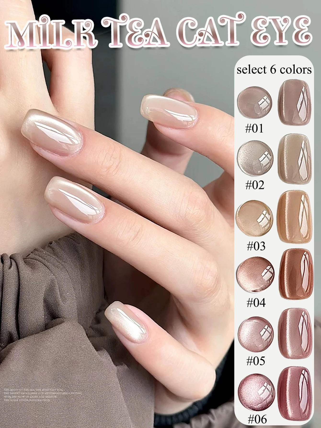 1-20pcs WS Spring Summer Nail Art Pink Glass Bead Cat Eye Gel Nail Polish Crystal Cat Eye Gel Nail High-density Glass Bead Cat
1-20pcs WS Spring Summer Nail Art Pink Glass Bead Cat Eye Gel Nail Polish Crystal Cat Eye Gel Nail High-density Glass Bead Cat