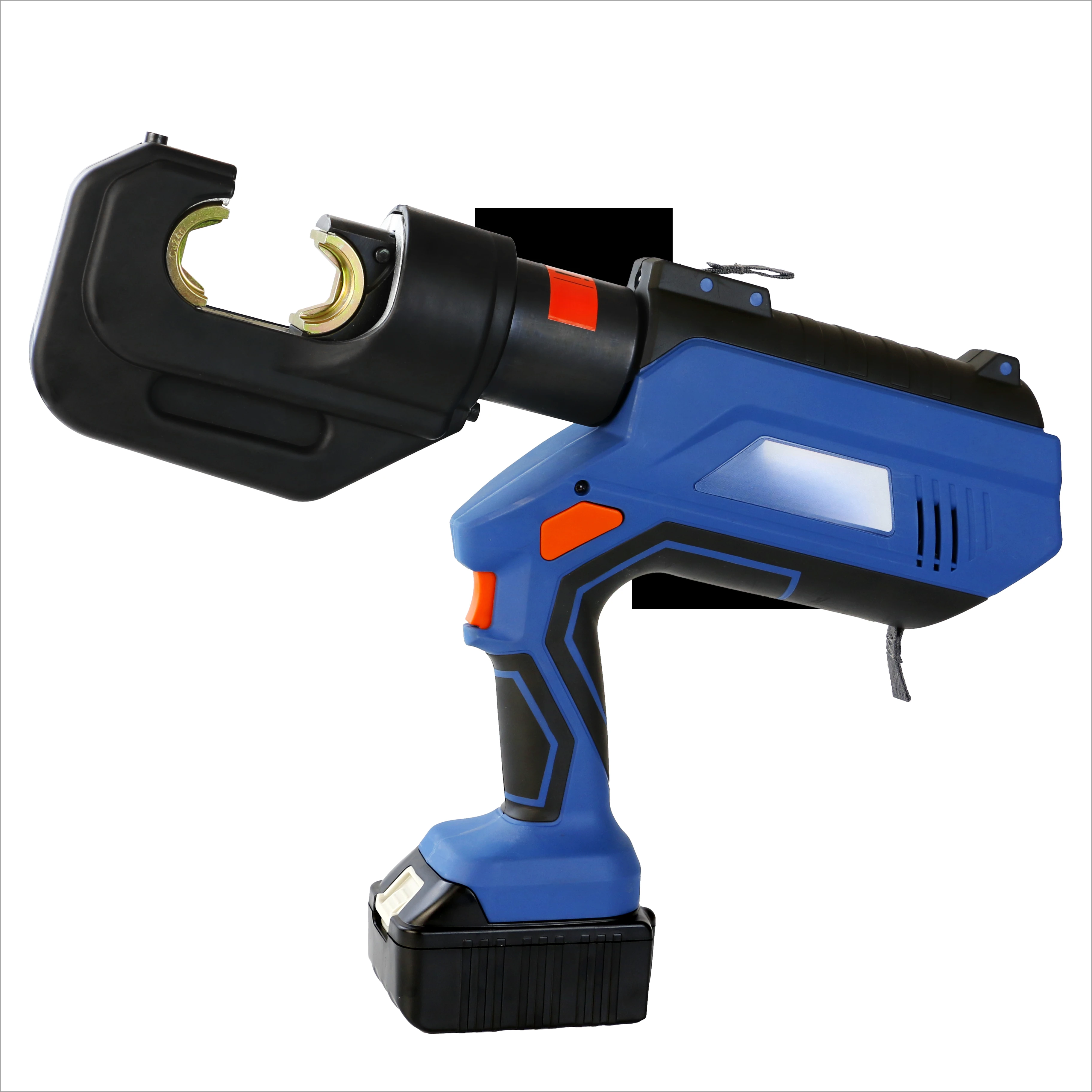 ECT-12042 Intelligent Cable Crimper Cu 400mm2 Automatic Battery Powered Electric Hydraulic Crimping Tool
ECT-12042 Intelligent Cable Crimper Cu 400mm2 Automatic Battery Powered Electric Hydraulic Crimping Tool