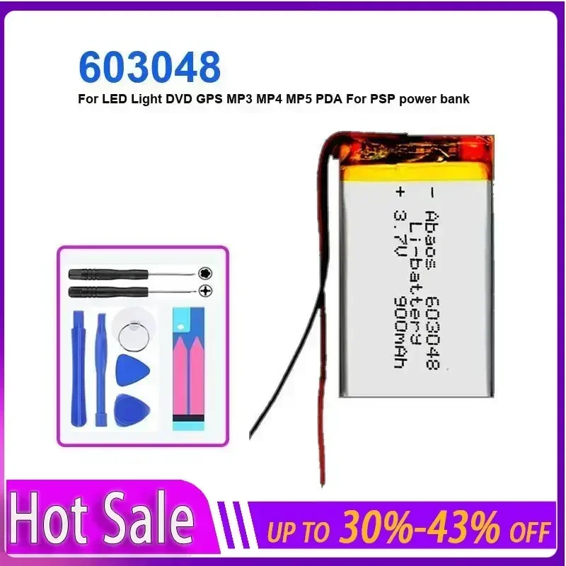 Аккумулятор Mp3/Mp4 900 мАч для светодиодной подсветки DVD GPS MP3 MP4 MP5 PDA для блока питания 603048, долговечный и сменный аккумулятор
Аккумулятор Mp3/Mp4 900 мАч для светодиодной подсветки DVD GPS MP3 MP4 MP5 PDA для блока питания 603048, долговечный и сменный аккумулятор