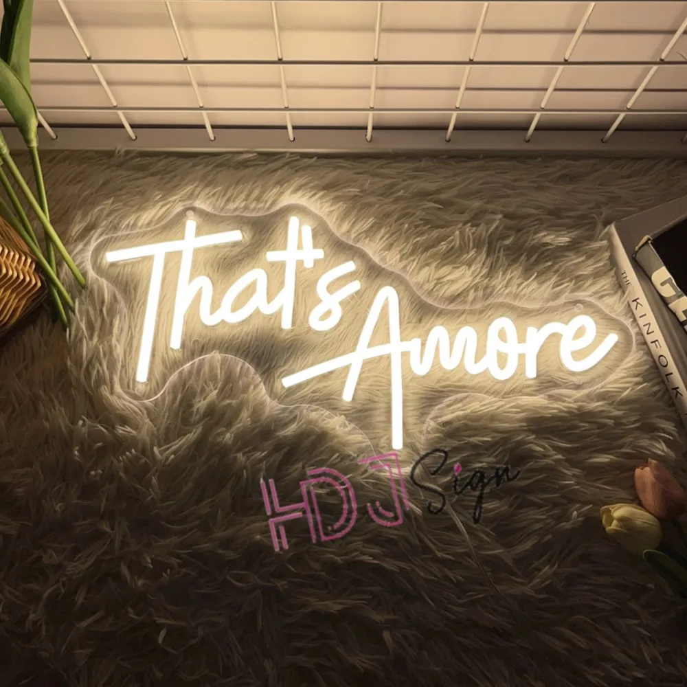 Neon Led Signs That's Amore Spanish Neon Light Signs Wedding Decor Party Bedroom LOVE Room Decor Wall Art Lamp USB Dimmer
Neon Led Signs That's Amore Spanish Neon Light Signs Wedding Decor Party Bedroom LOVE Room Decor Wall Art Lamp USB Dimmer