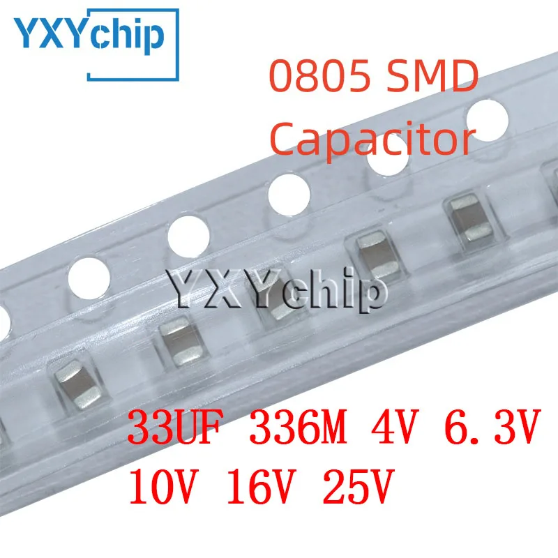 20PCS 0805 33UF 336M 4V 6.3V 10V 16V 25V X5R ±20% 2012 SMD Chip Multilayer Ceramic Capacitor
20PCS 0805 33UF 336M 4V 6.3V 10V 16V 25V X5R ±20% 2012 SMD Chip Multilayer Ceramic Capacitor