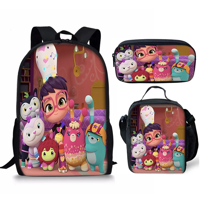 Harajuku Youthful Novelty Funny Abby Hatcher 3D Print 3pcs/Set Student Travel bags Laptop Daypack Backpack Lunch Bag Pencil Case
Harajuku Youthful Novelty Funny Abby Hatcher 3D Print 3pcs/Set Student Travel bags Laptop Daypack Backpack Lunch Bag Pencil Case