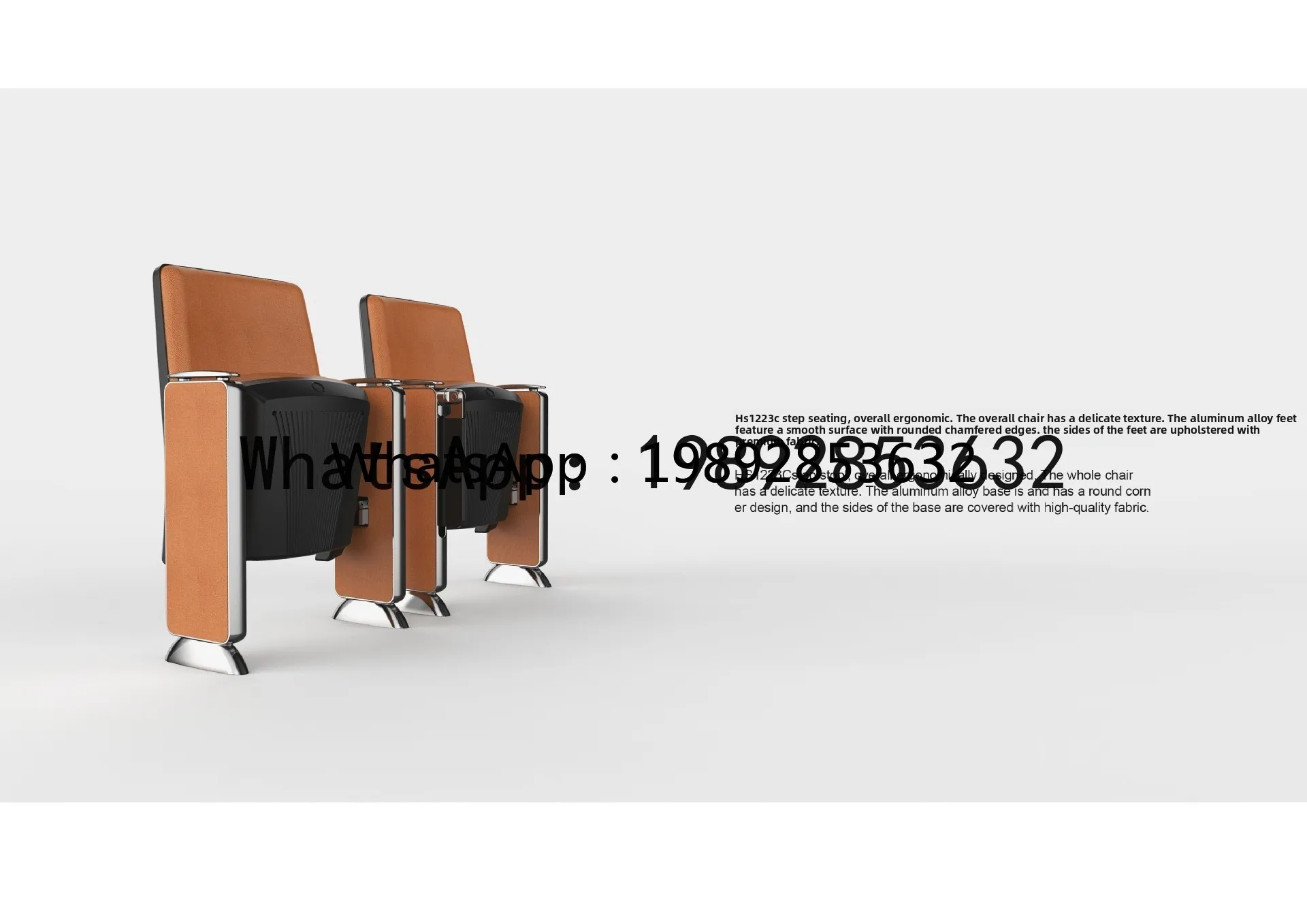 X5-1 Aluminum Alloy Auditorium Solid Wood Row Chair School Meeting Lecture Hall Chair Multimedia Lecture Chair
X5-1 Aluminum Alloy Auditorium Solid Wood Row Chair School Meeting Lecture Hall Chair Multimedia Lecture Chair
