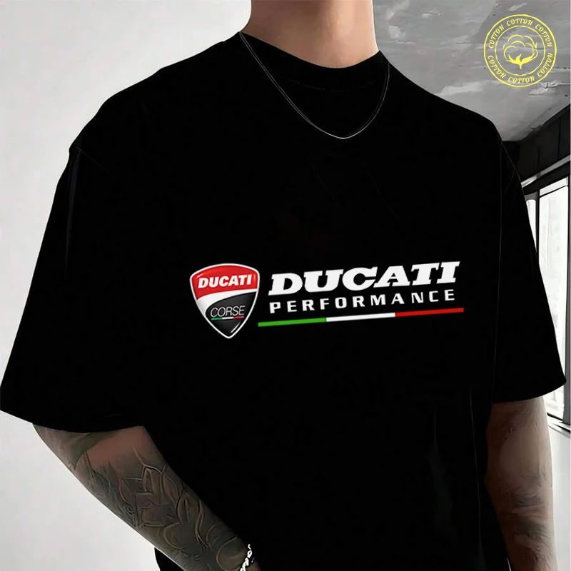 Men Clothing New Best Of Ducati Corse-Performance Creative Print Moto T-Shirt Cotton Short Sleeve Summer Men Tees
Men Clothing New Best Of Ducati Corse-Performance Creative Print Moto T-Shirt Cotton Short Sleeve Summer Men Tees