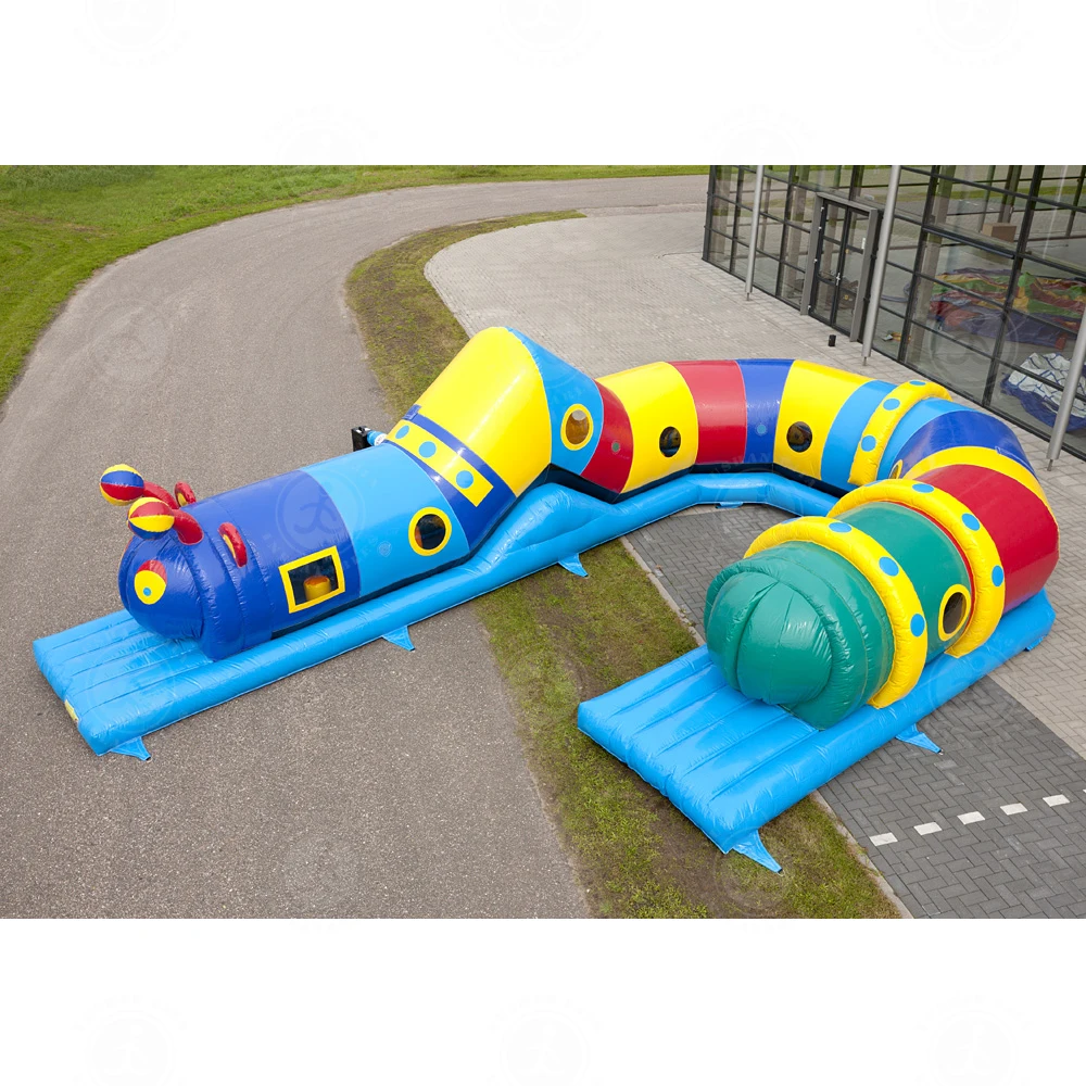 Custom Size Inflatable Caterpillar Tunnel Cartoon Caterpillar Crawl Inflatable Worm Tunnel Obstacle Course for Kids
Custom Size Inflatable Caterpillar Tunnel Cartoon Caterpillar Crawl Inflatable Worm Tunnel Obstacle Course for Kids