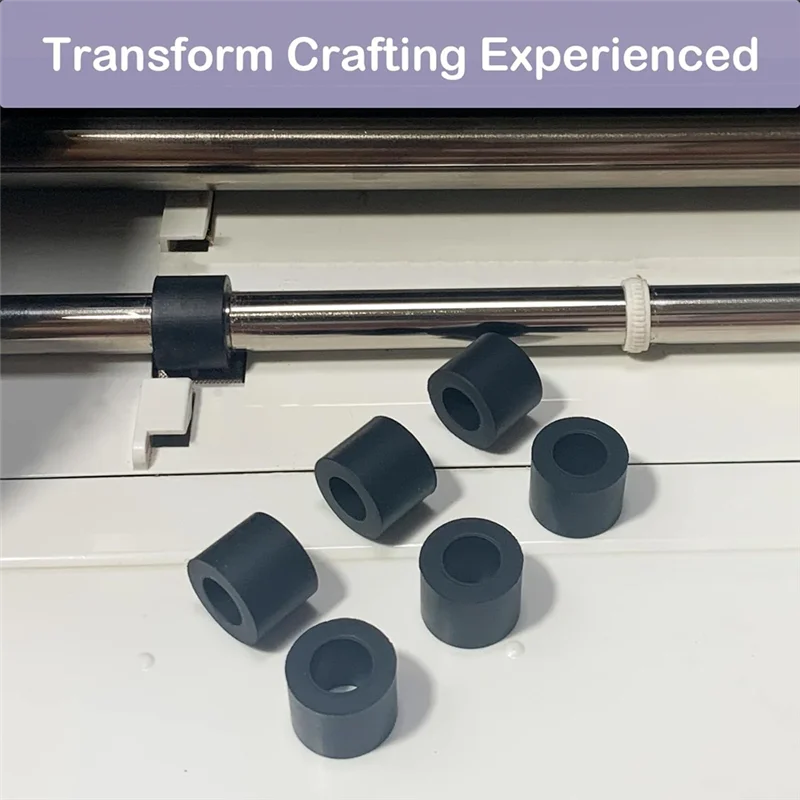 A27F-Mat Guide Rubber Replacement 6Pcs For Cricut Maker/Maker 3 Roller Repair Accessories
A27F-Mat Guide Rubber Replacement 6Pcs For Cricut Maker/Maker 3 Roller Repair Accessories