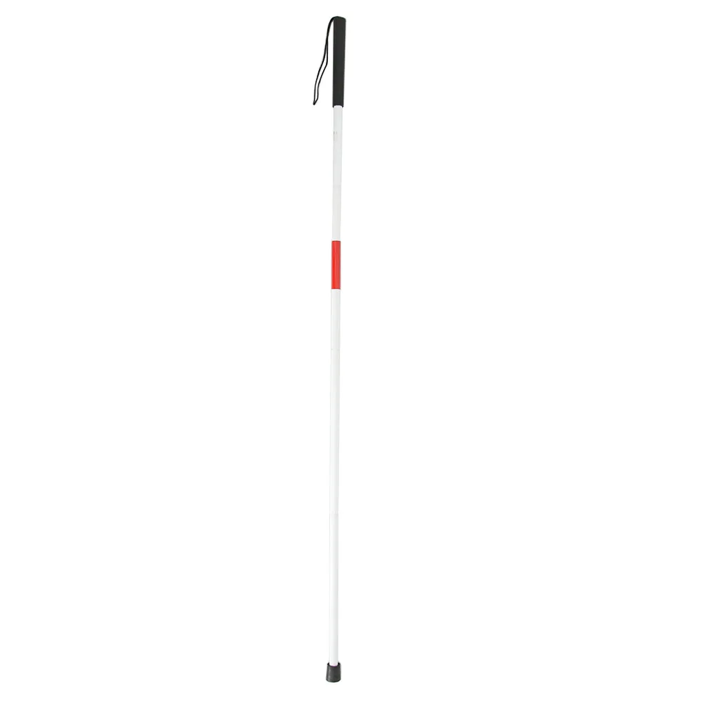 White Cane for Blind Foldable Walking Stick Sturdy Aluminum Alloy Red Reflective for Outdoor Support
White Cane for Blind Foldable Walking Stick Sturdy Aluminum Alloy Red Reflective for Outdoor Support