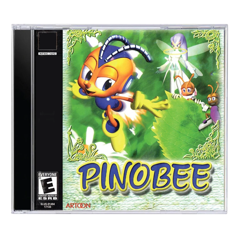PS1 Pinobee With Manual Disc Copy Game Unlock Console Station1 Retro Optical Driver Video Game Parts
PS1 Pinobee With Manual Disc Copy Game Unlock Console Station1 Retro Optical Driver Video Game Parts