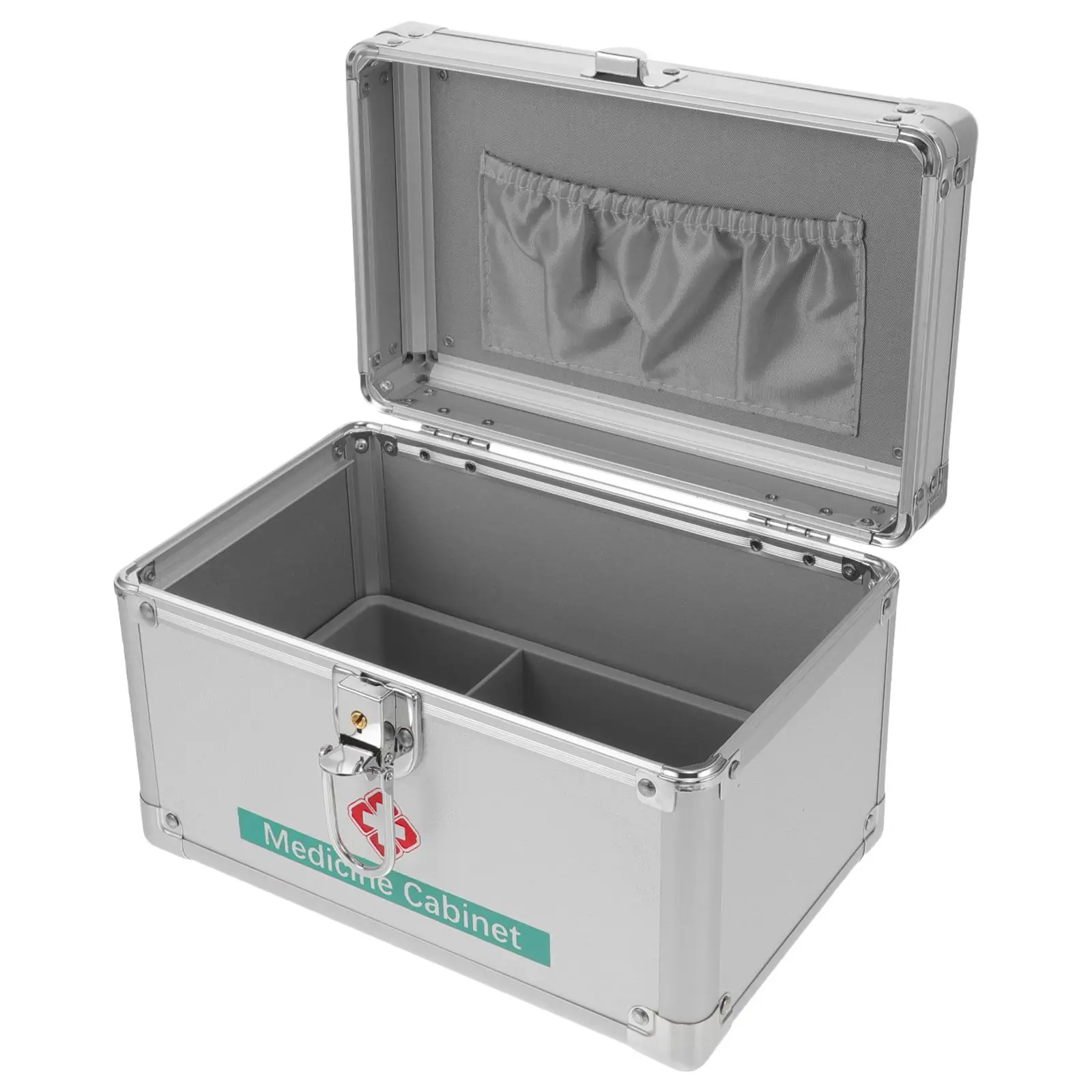 Aluminum Medicine Box Lightweight Portable First Aid Storage Travel Kit Camping Magnetic Containers Household Case Empty
Aluminum Medicine Box Lightweight Portable First Aid Storage Travel Kit Camping Magnetic Containers Household Case Empty