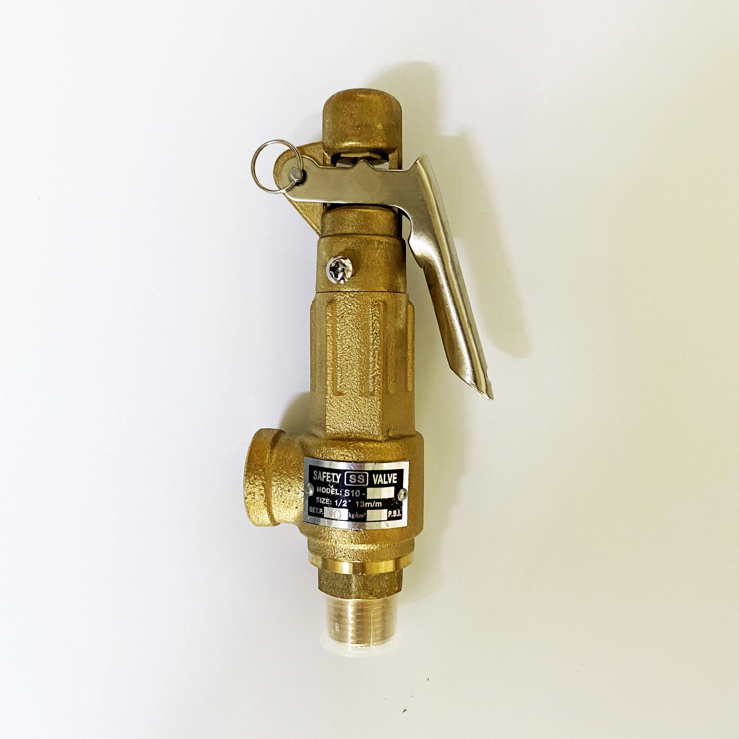 SS Copper Safety Valve, Spring Type Safety Valve, Steam Safety Valve, Adjustable Pressure Relief Valve
SS Copper Safety Valve, Spring Type Safety Valve, Steam Safety Valve, Adjustable Pressure Relief Valve