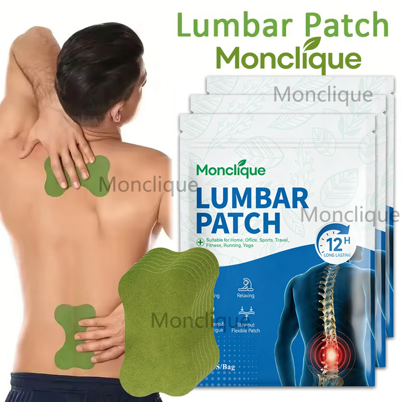 24-72PCS Lumbar Sciatica Nerve Patches Herniated Disc Piriformis Hip Joint Sprain Relief Sticker Muscle Joints Medical Care Patc
24-72PCS Lumbar Sciatica Nerve Patches Herniated Disc Piriformis Hip Joint Sprain Relief Sticker Muscle Joints Medical Care Patc
