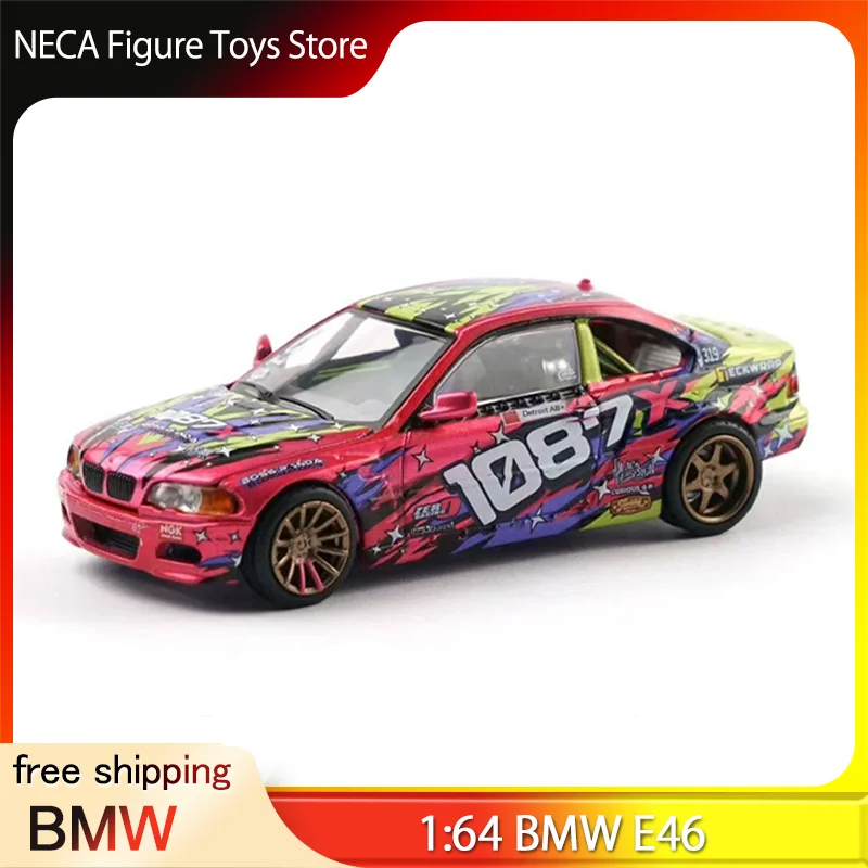 Xcartoys Diecast Car Model 1:64 Scale Bmw E46 Pandem Rocket Bunny Widebody 1087 Livery Alloy Collectible For Hobby Collectors
Xcartoys Diecast Car Model 1:64 Scale Bmw E46 Pandem Rocket Bunny Widebody 1087 Livery Alloy Collectible For Hobby Collectors
