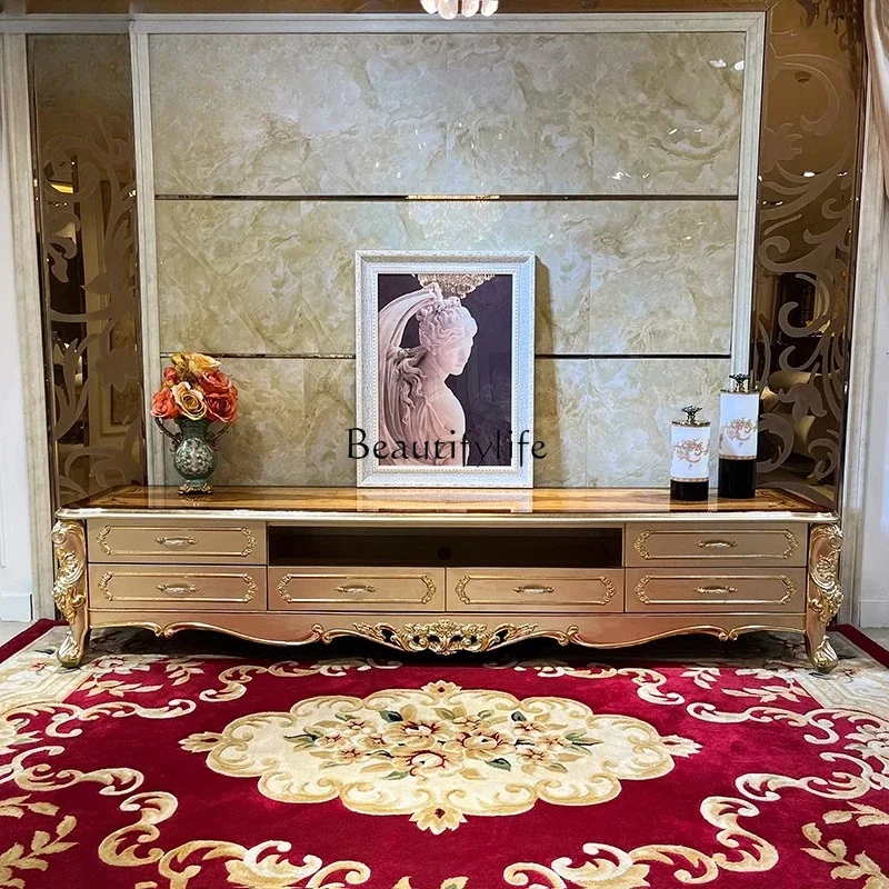 02 French solid wood TV cabinet, European luxury carved classical living room background solid wood living room cabinet furnitur
02 French solid wood TV cabinet, European luxury carved classical living room background solid wood living room cabinet furnitur