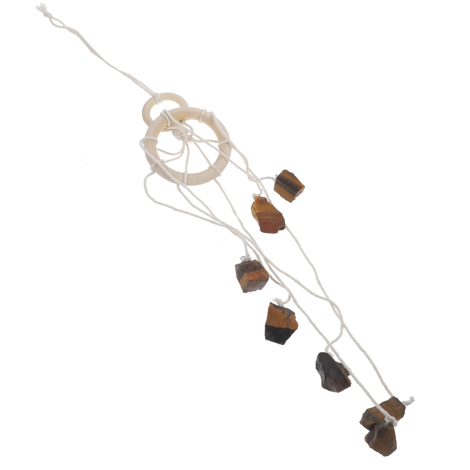 Natural Stone Crystal Hanging Ornament For Balcony Wall Chakra Raw Stone Wind Chime Household Pendant
Natural Stone Crystal Hanging Ornament For Balcony Wall Chakra Raw Stone Wind Chime Household Pendant