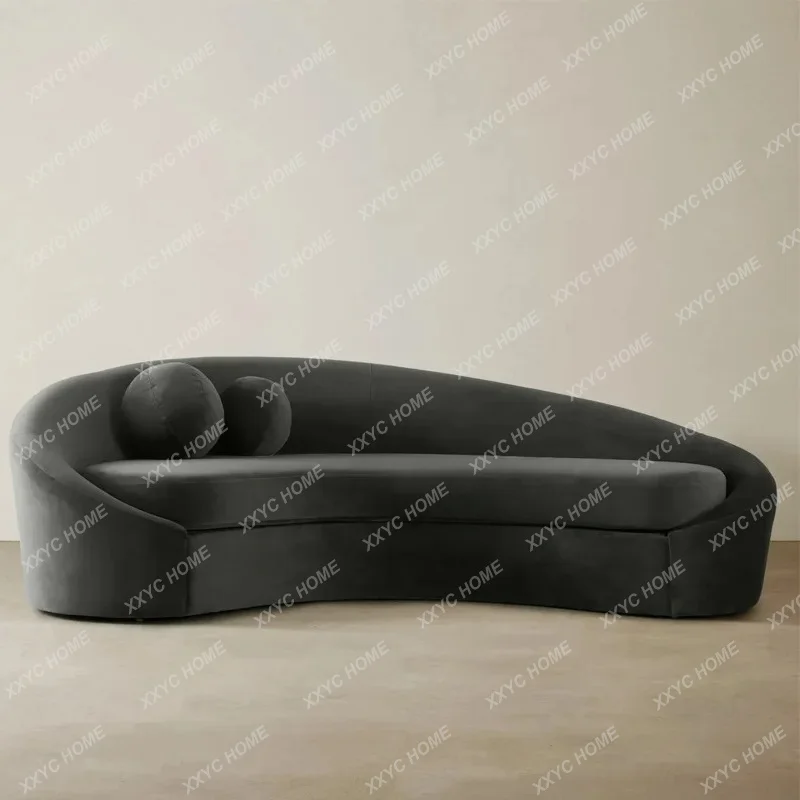L light luxury post-modern special-shaped lamb wool sofa cream wind curved beige double triple sofa
L light luxury post-modern special-shaped lamb wool sofa cream wind curved beige double triple sofa