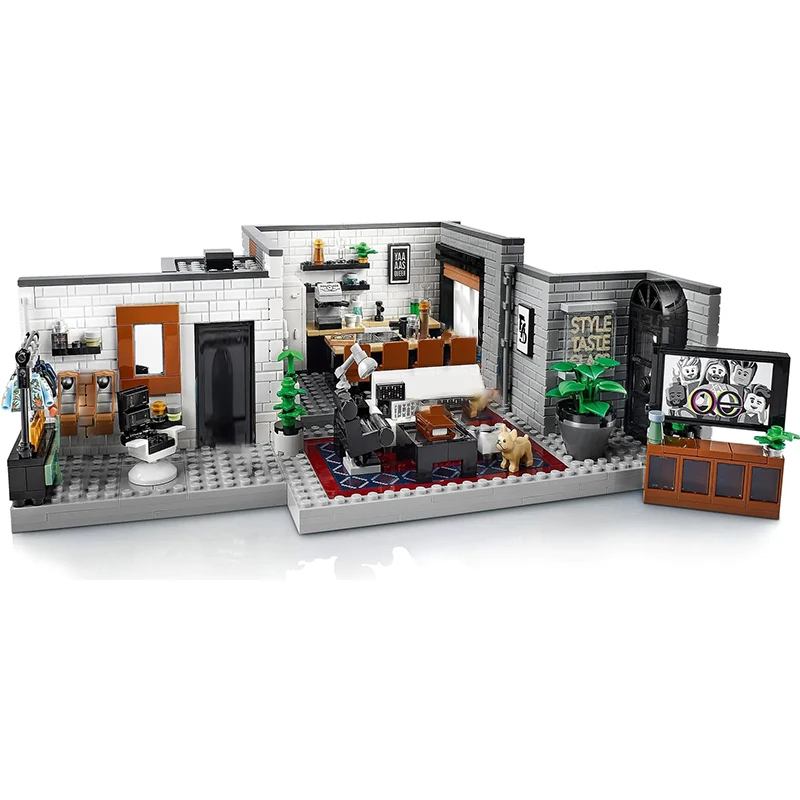 Creative Expert MOC 10291 Queer Eye The Fab 5 Лофт Модель квартиры 974 шт. Строительные блоки Кирпичные головоломки Игрушки для детей Подарок
Creative Expert MOC 10291 Queer Eye The Fab 5 Лофт Модель квартиры 974 шт. Строительные блоки Кирпичные головоломки Игрушки для детей Подарок