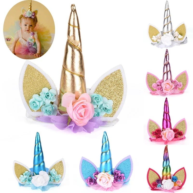 Unicorn Headbands, European and American Birthday Party Headbands, Hair Accessories, Children's Holiday Supplies, Cake Inserts
Unicorn Headbands, European and American Birthday Party Headbands, Hair Accessories, Children's Holiday Supplies, Cake Inserts