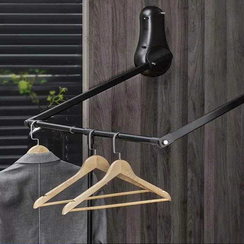 Wardrobe Cloakroom Pull-down Clothes Hanging Telescopic Buffer Lifting Hanger Clothes Hanger Width Adjustable Hardware
Wardrobe Cloakroom Pull-down Clothes Hanging Telescopic Buffer Lifting Hanger Clothes Hanger Width Adjustable Hardware