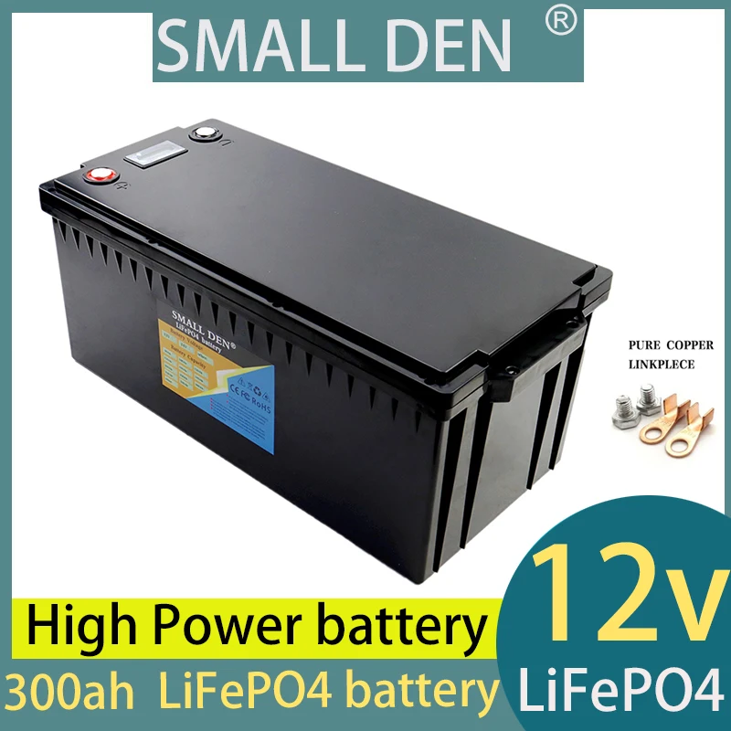 Аккумулятор LiFePO4 12 В, 300 Ач, встроенные BMS литиевые железо-фосфатные ячейки, срок службы 6000 + циклов для фотосъемки, 12 В, RV, Солнечная камера для гольфа
Аккумулятор LiFePO4 12 В, 300 Ач, встроенные BMS литиевые железо-фосфатные ячейки, срок службы 6000 + циклов для фотосъемки, 12 В, RV, Солнечная камера для гольфа