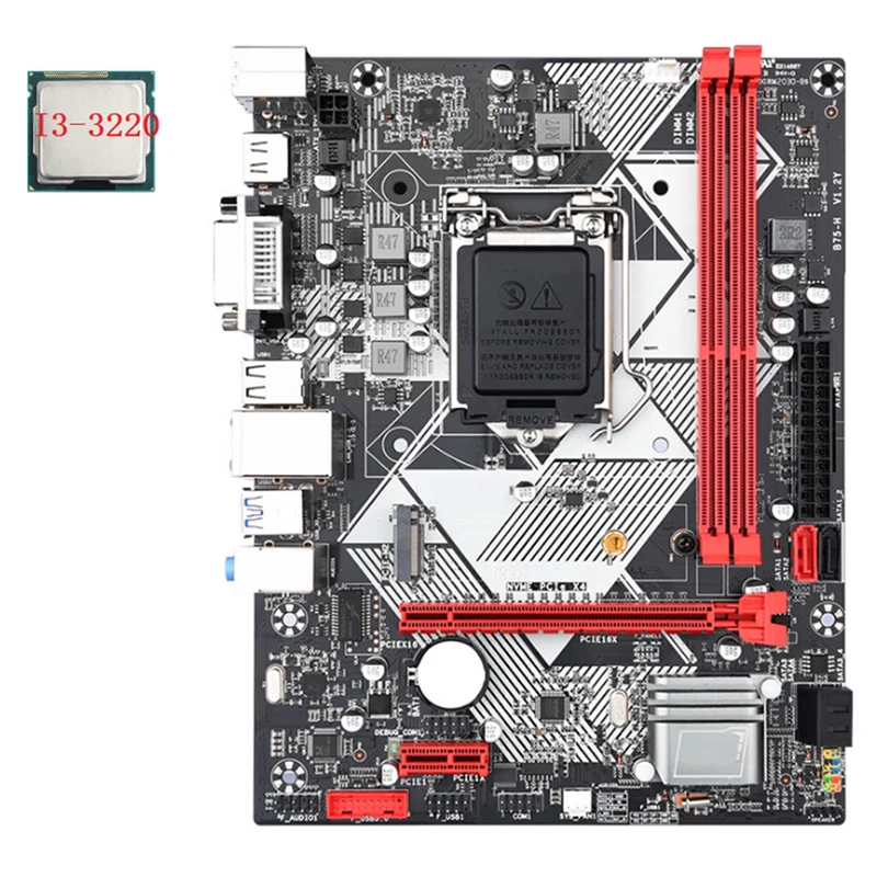 B75-H Материнская плата для настольных ПК + I3-3220 Процессор LGA 1155, USB 3,0 SATA 3,0, поддержка до 16 ГБ DDR3, 1600 МГц, слотов для оперативной памяти
B75-H Материнская плата для настольных ПК + I3-3220 Процессор LGA 1155, USB 3,0 SATA 3,0, поддержка до 16 ГБ DDR3, 1600 МГц, слотов для оперативной памяти